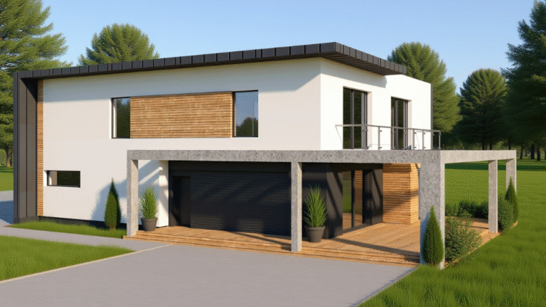 dom z cześcią usługową